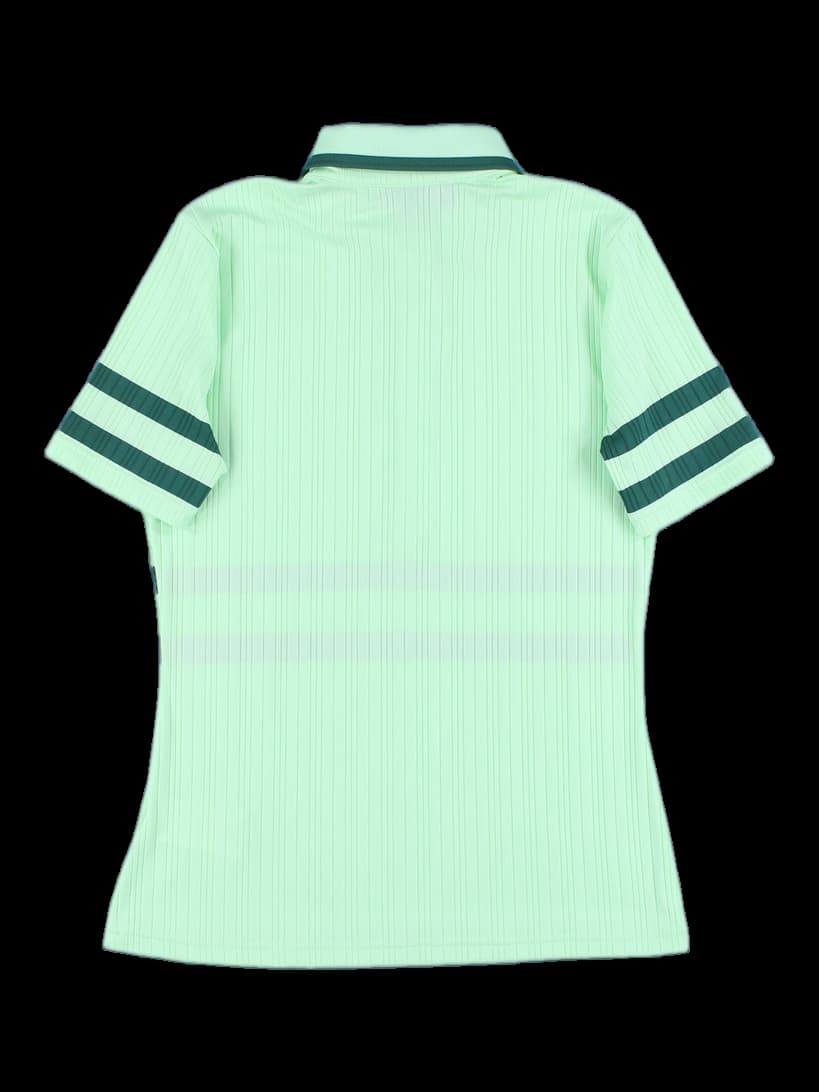 골지 배색 포인트 카라 티셔츠