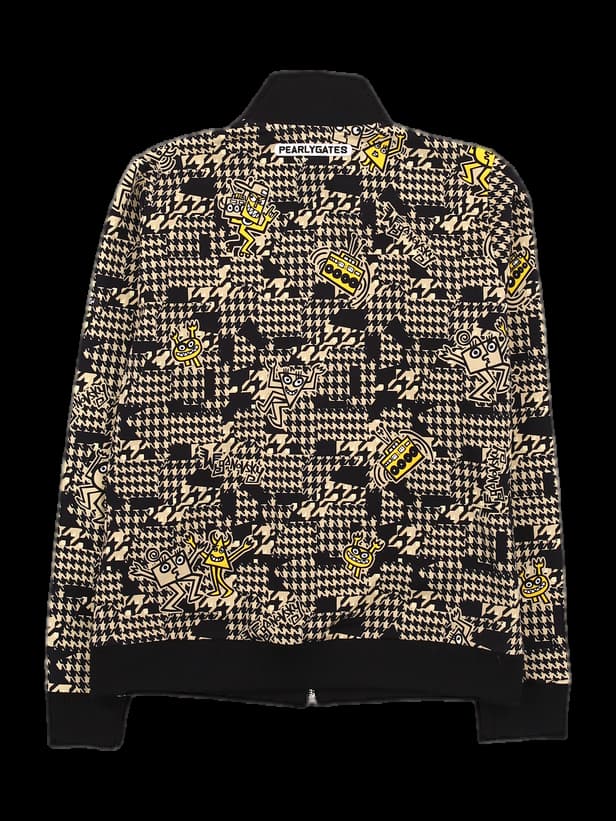 패턴 프린트 점퍼