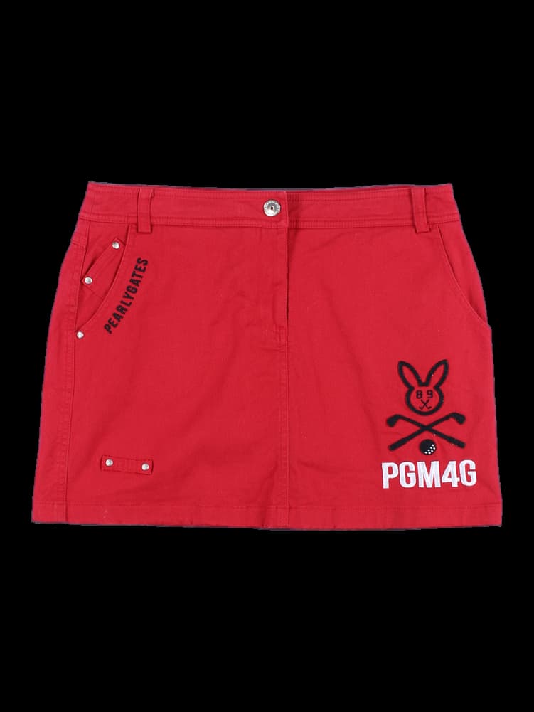 레드 청 스커트