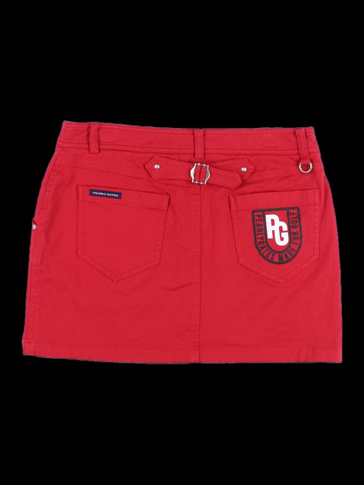 레드 청 스커트