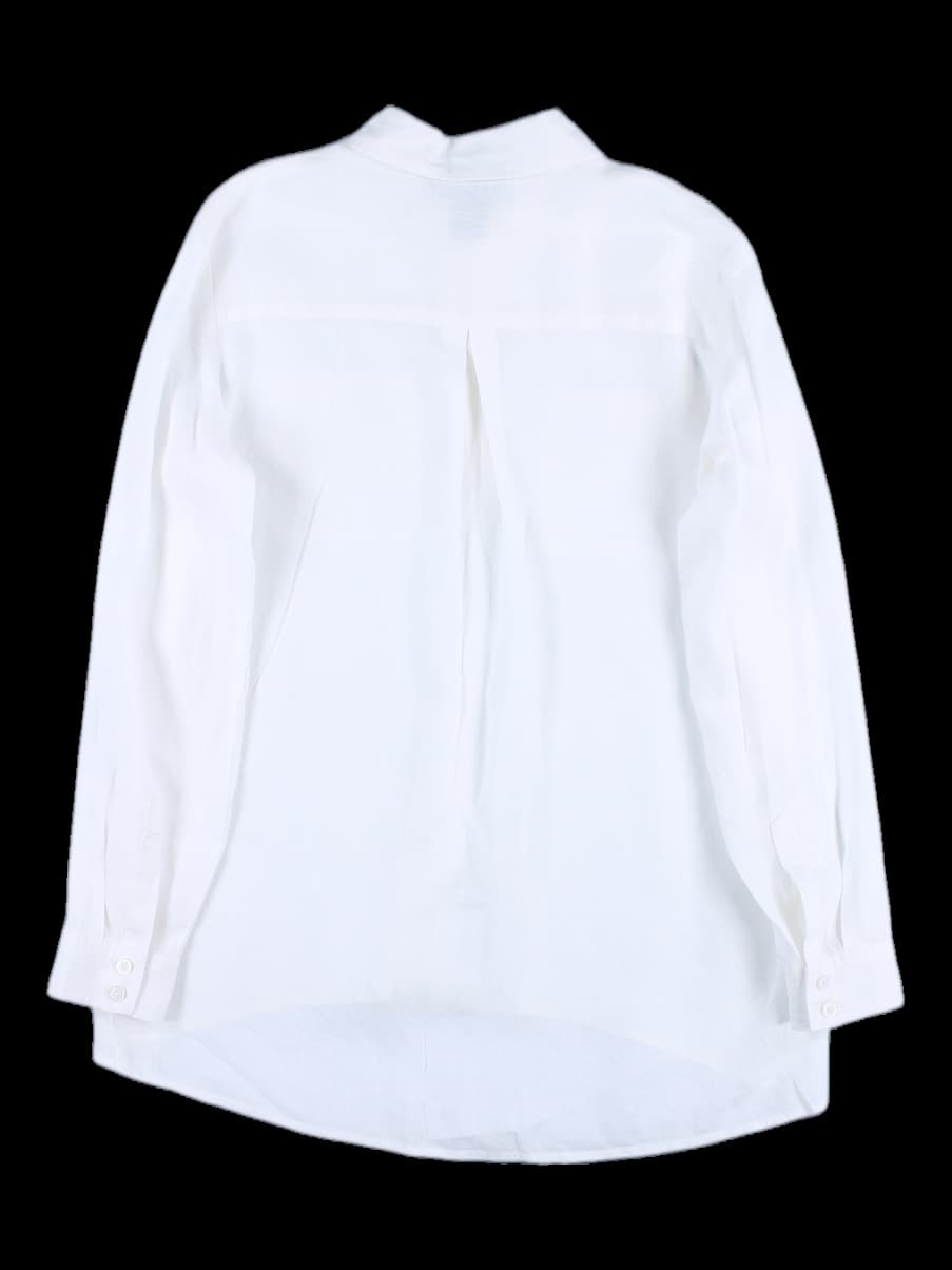 앞주머니 린넨 카라 셔츠