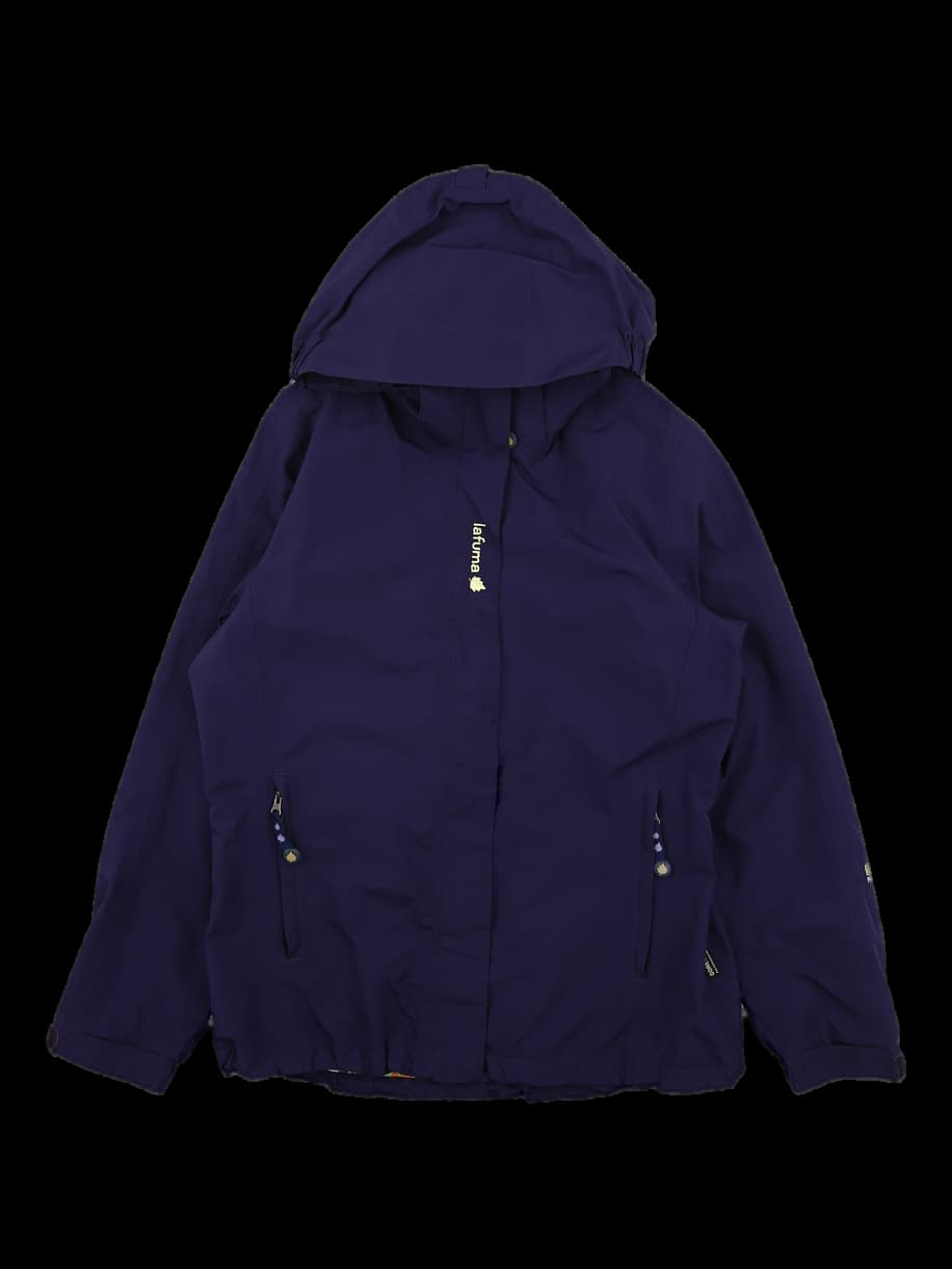 밑단 스트링 후드 점퍼