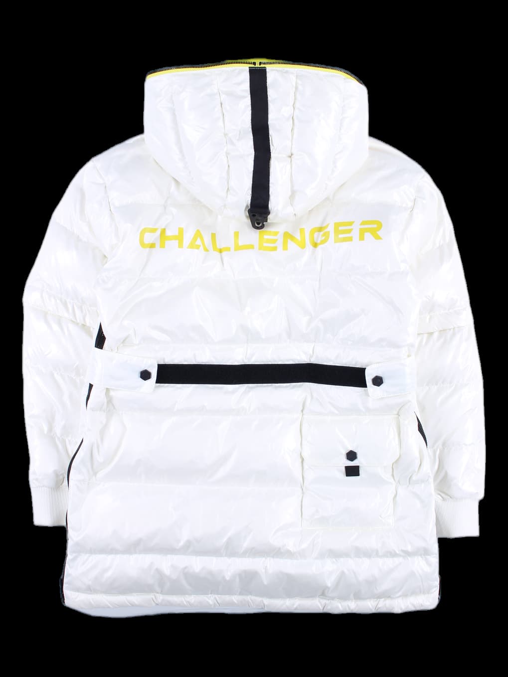 구스 다운 롱 아노락 패딩 점퍼