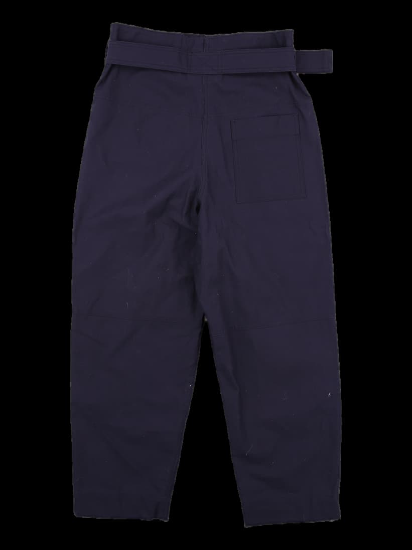 벨티드 롱 팬츠