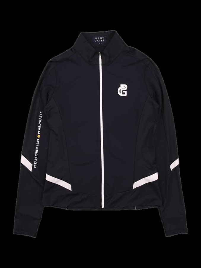 컬러 포인트 집업 긴팔 점퍼