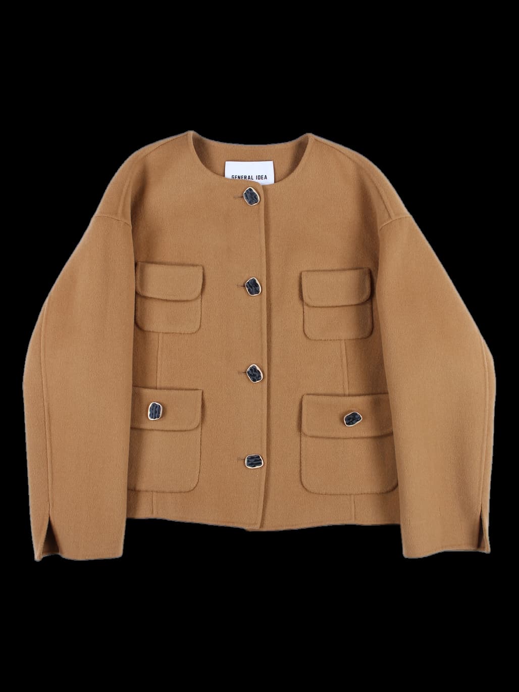 울 노카라 자켓