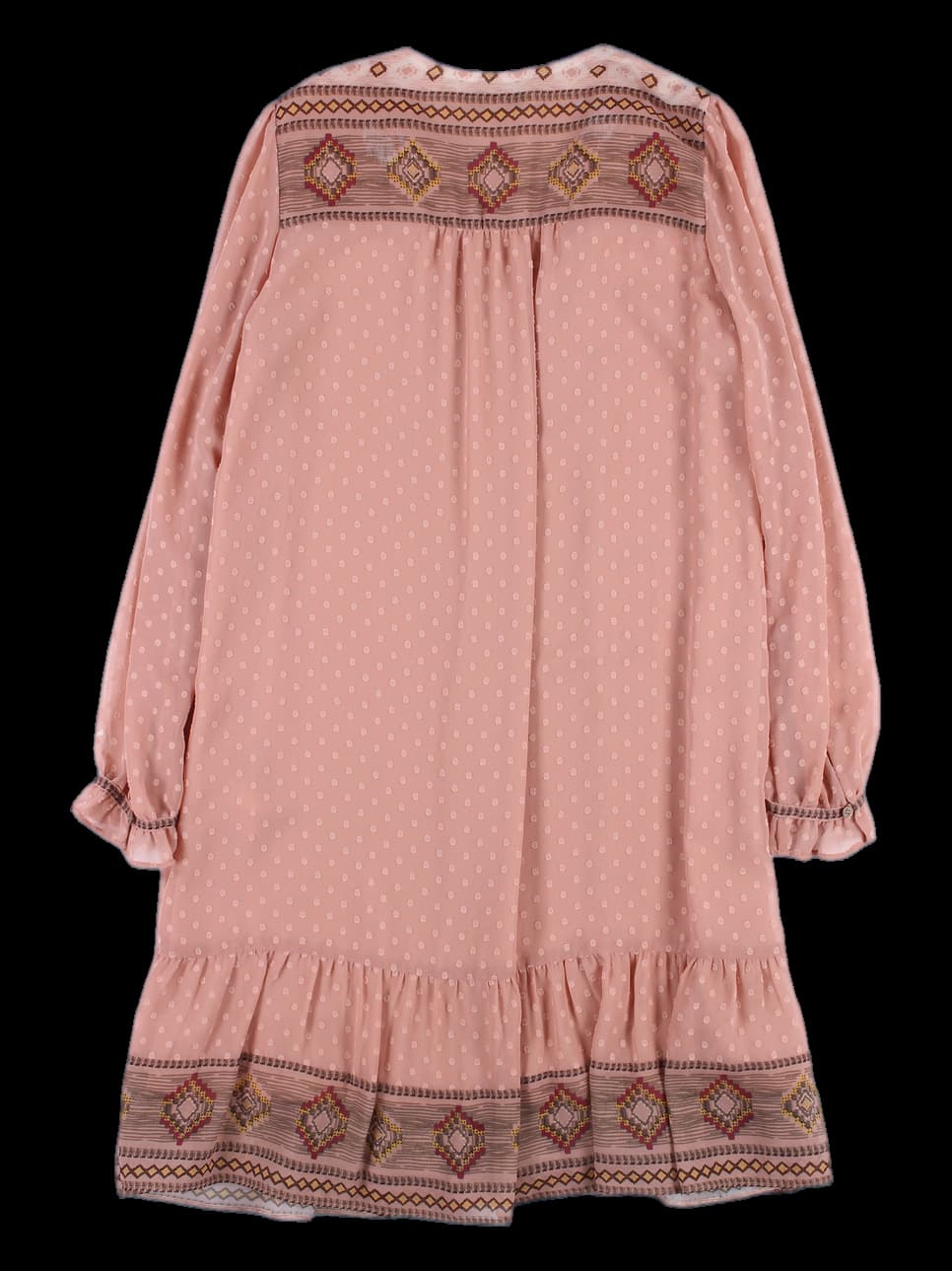 에스닉 쉬폰 원피스