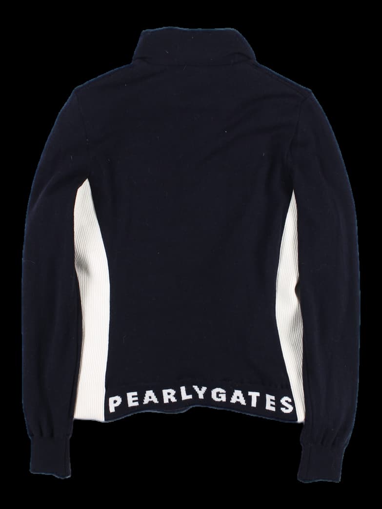 구스다운 니트 집업