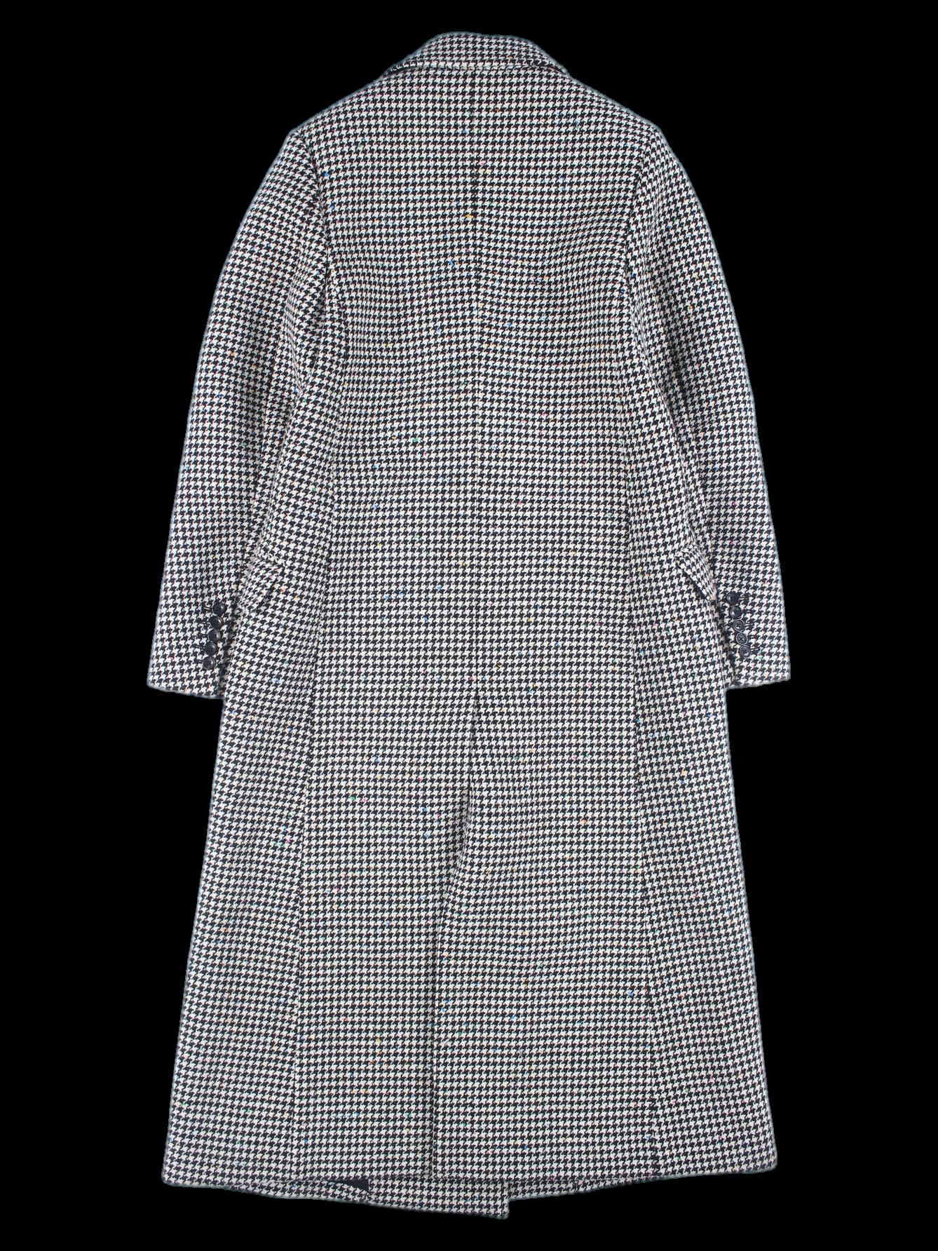 하운드체크 코트