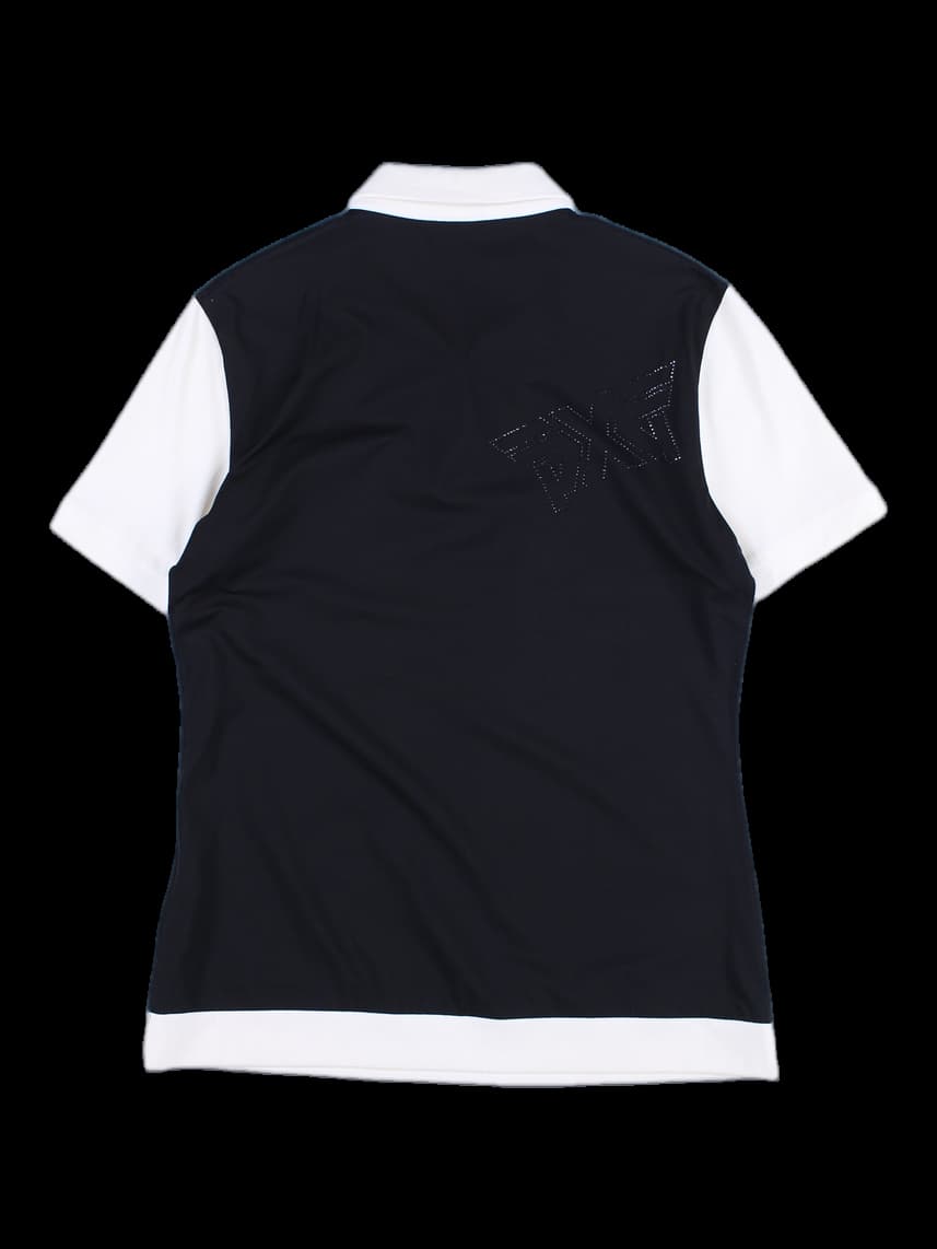 배색 카라 반팔 티셔츠