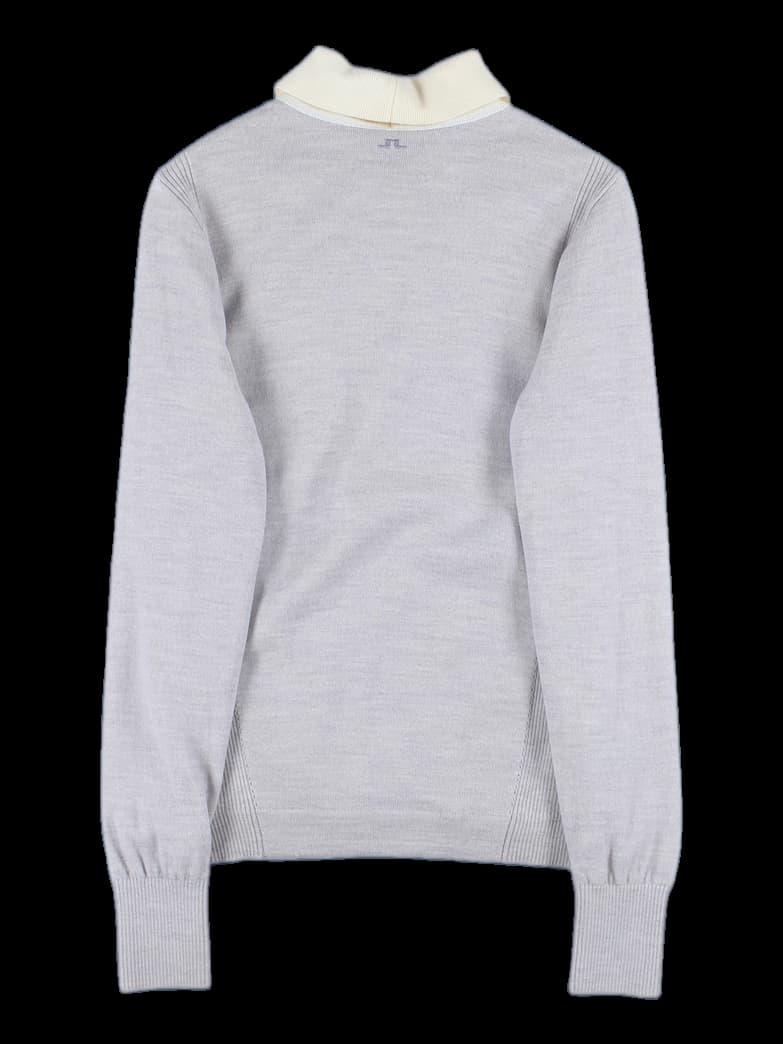 바람막이 목폴라 니트