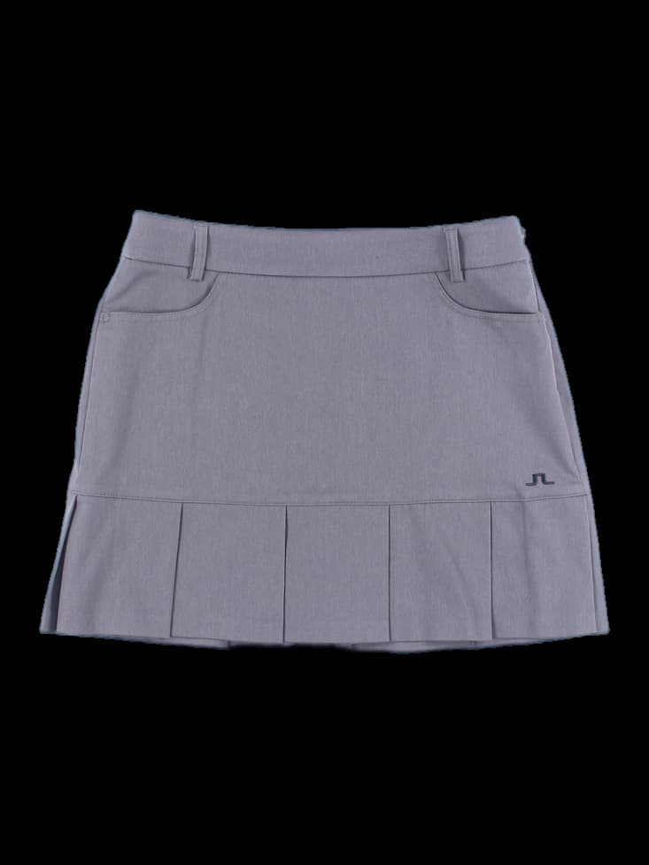 밑단 주름 스커트