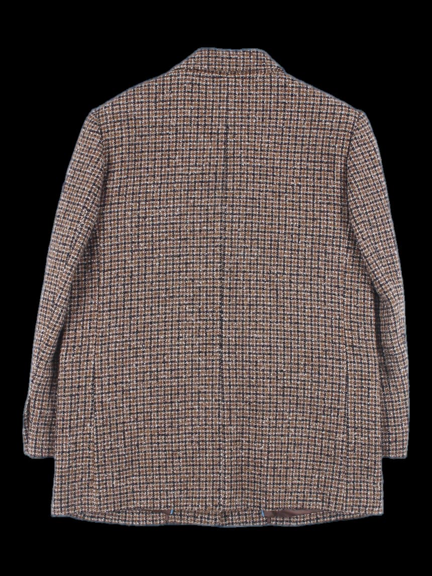 건클럽 체크 자켓