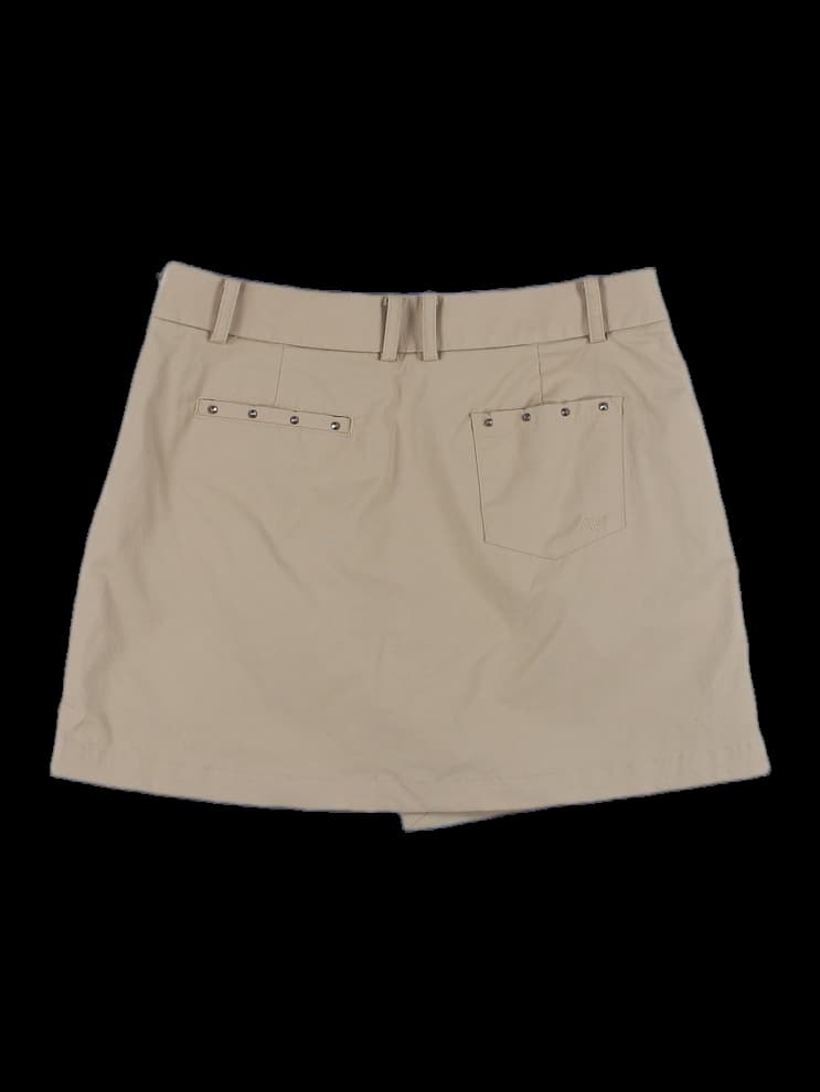 스트레치 랩 스커트