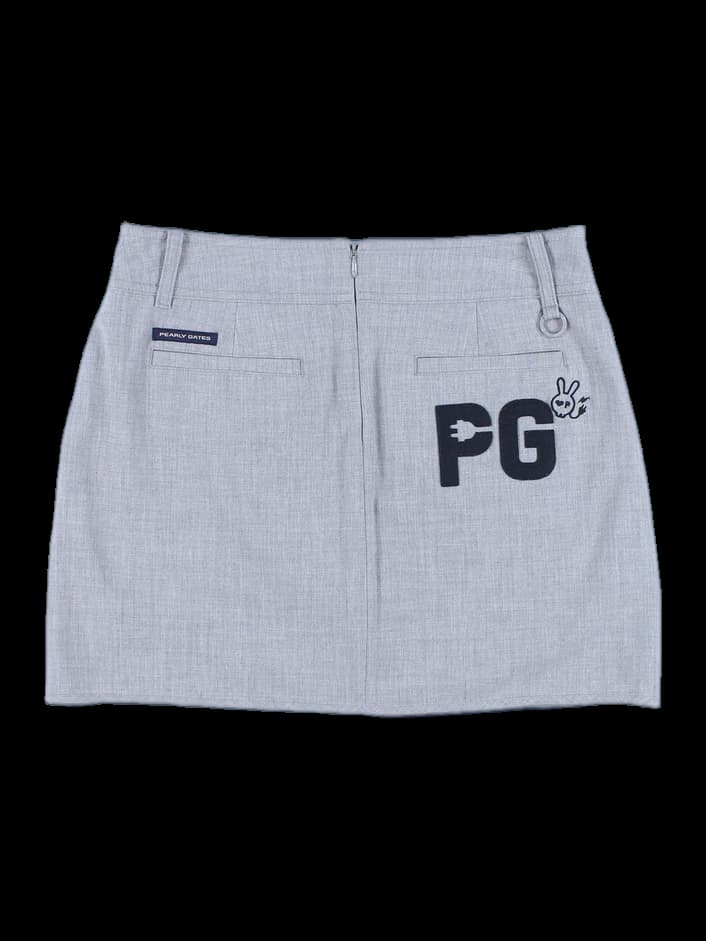 절개 디테일 스커트