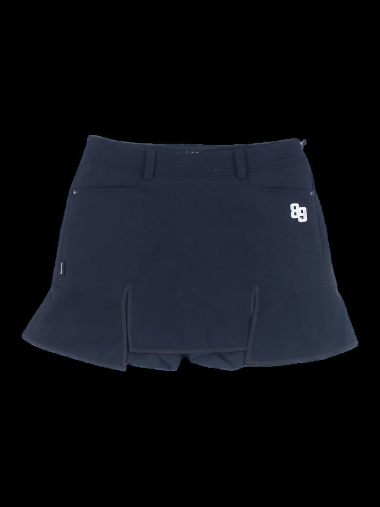 절개 스커트 바지