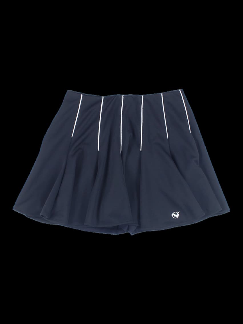 절개 플레어 스커트