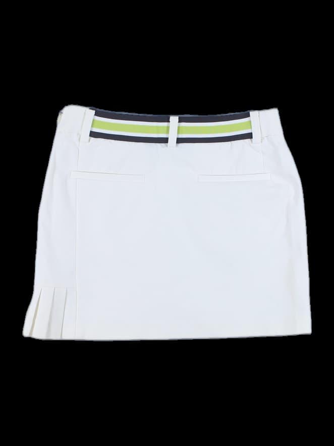 사이드 주름 포인트 스커트