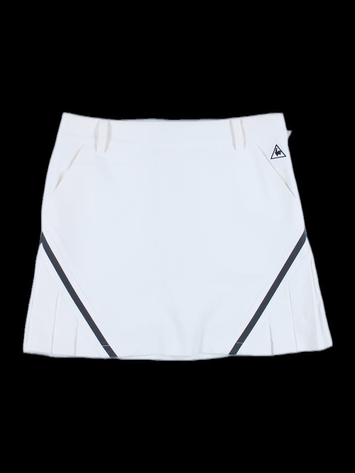 사이드 주름 스커트