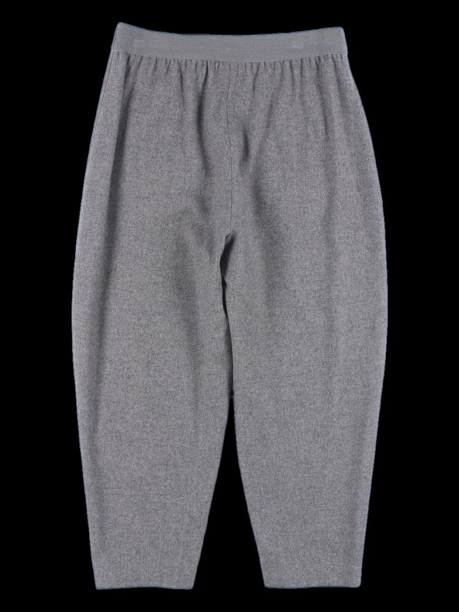 허리 밴드 와이드 팬츠