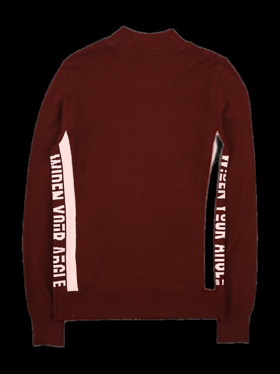 니트 집업 점퍼