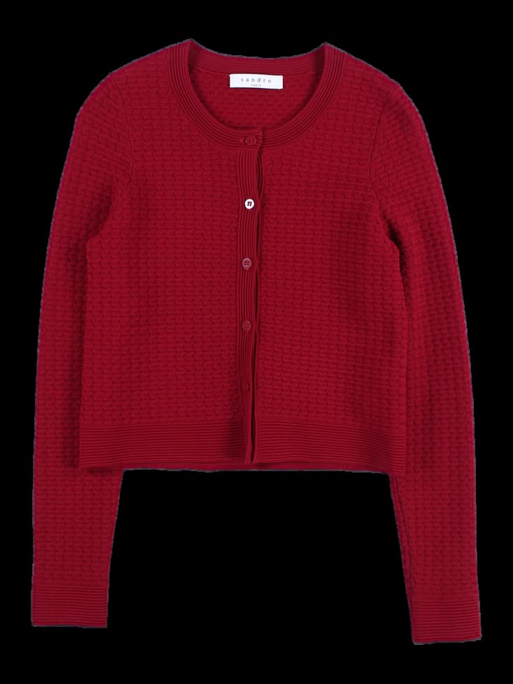 라운드 넥 긴팔 니트