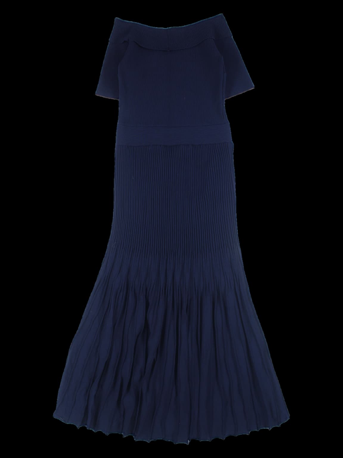 오프숄더 니트 원피스