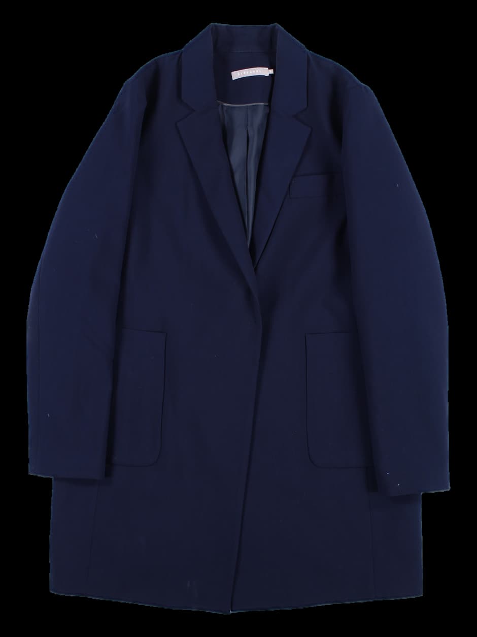 카라 베이직 롱 자켓