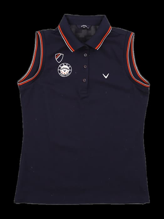 카라 슬리브리스 티셔츠