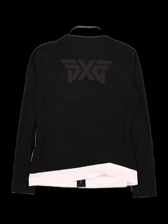 하프넥 집업 점퍼