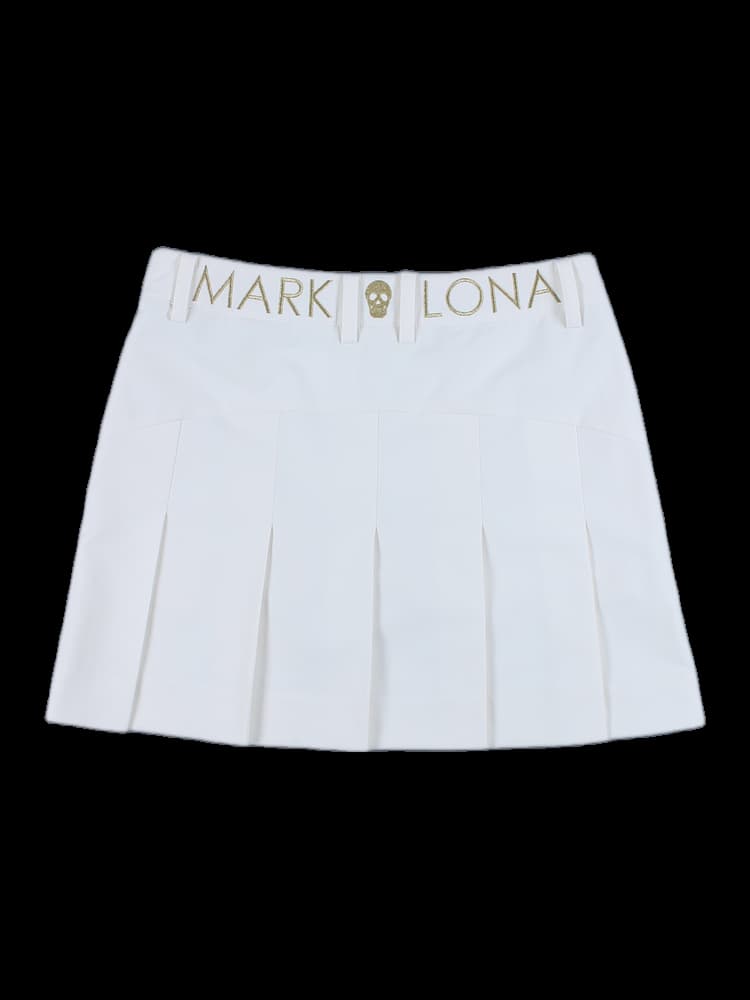 스트레치 플리츠 스커트