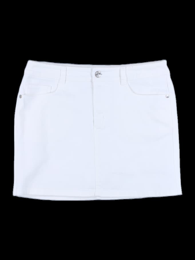 버튼 골프 스커트