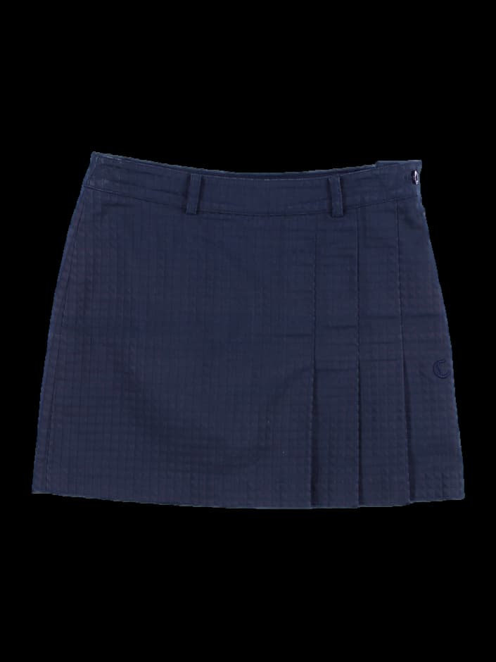 사이드 주름 스커트