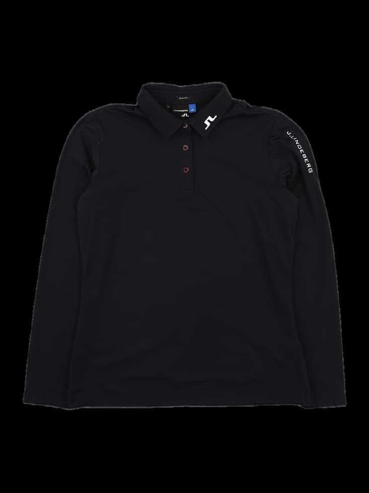 기모 카라 긴팔 티셔츠