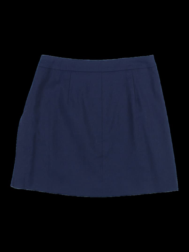 지퍼 미니 스커트