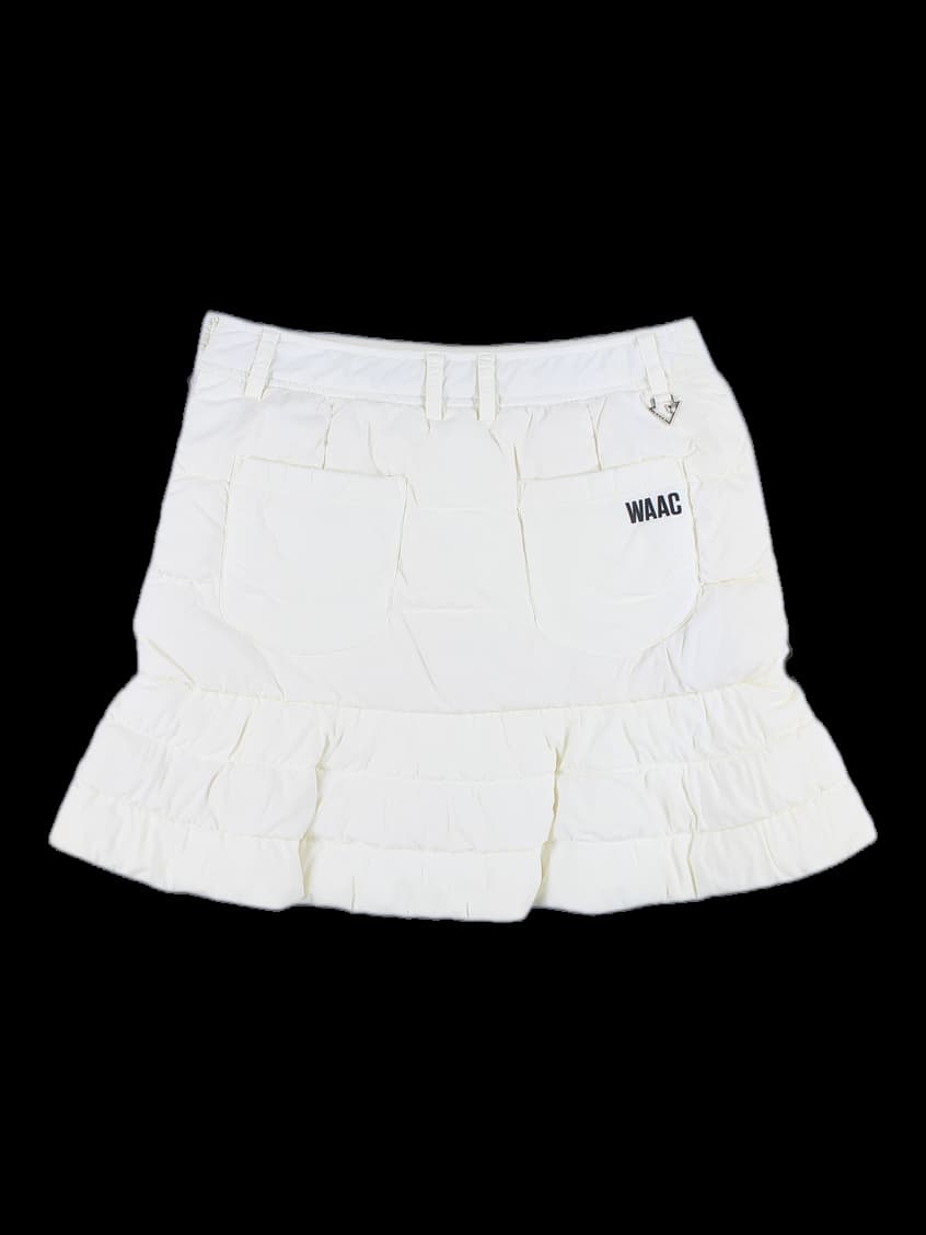 부클 패딩 스커트