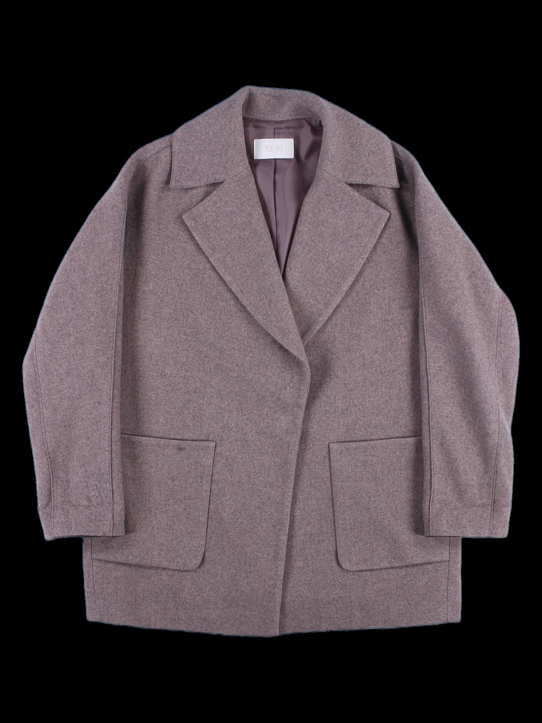 캐주얼 울 코트