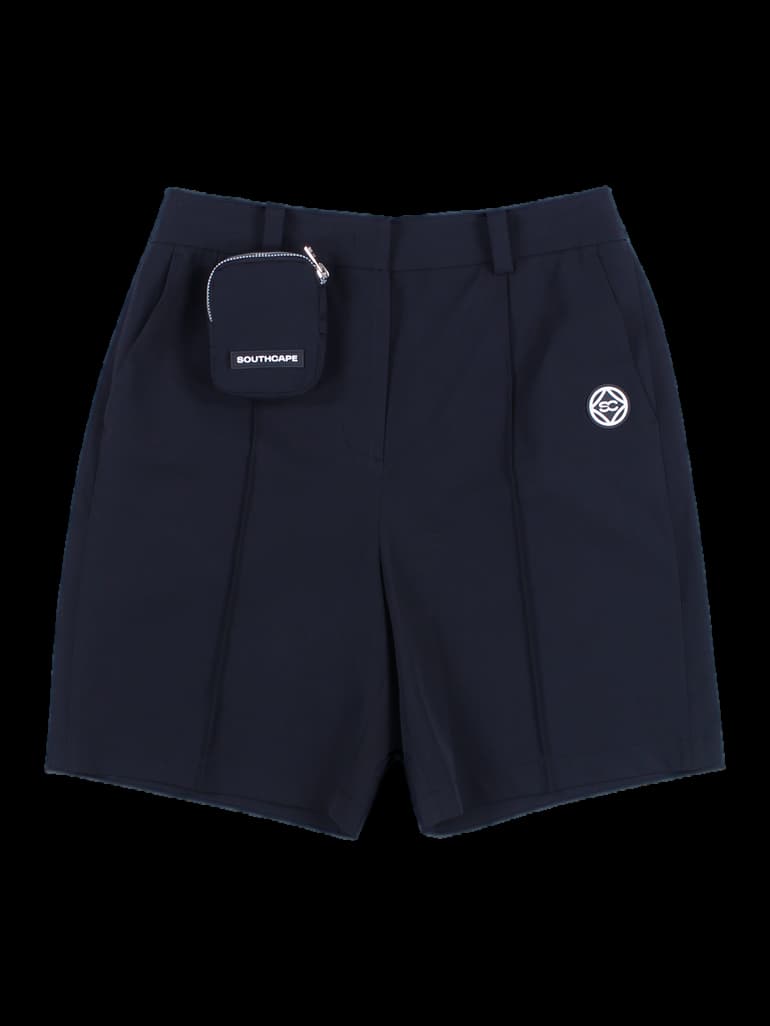 로고 포인트 하프 팬츠