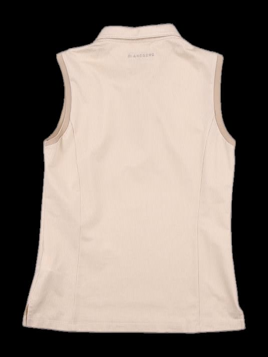 카라 민소매 티