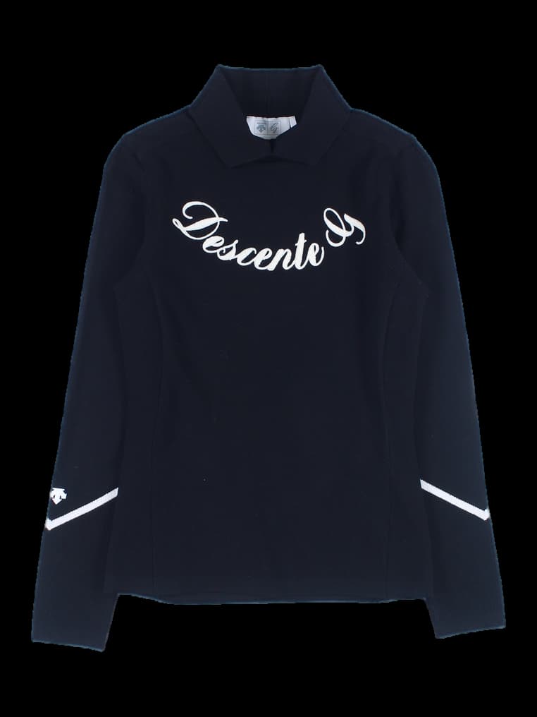 여성 긴팔카라니트