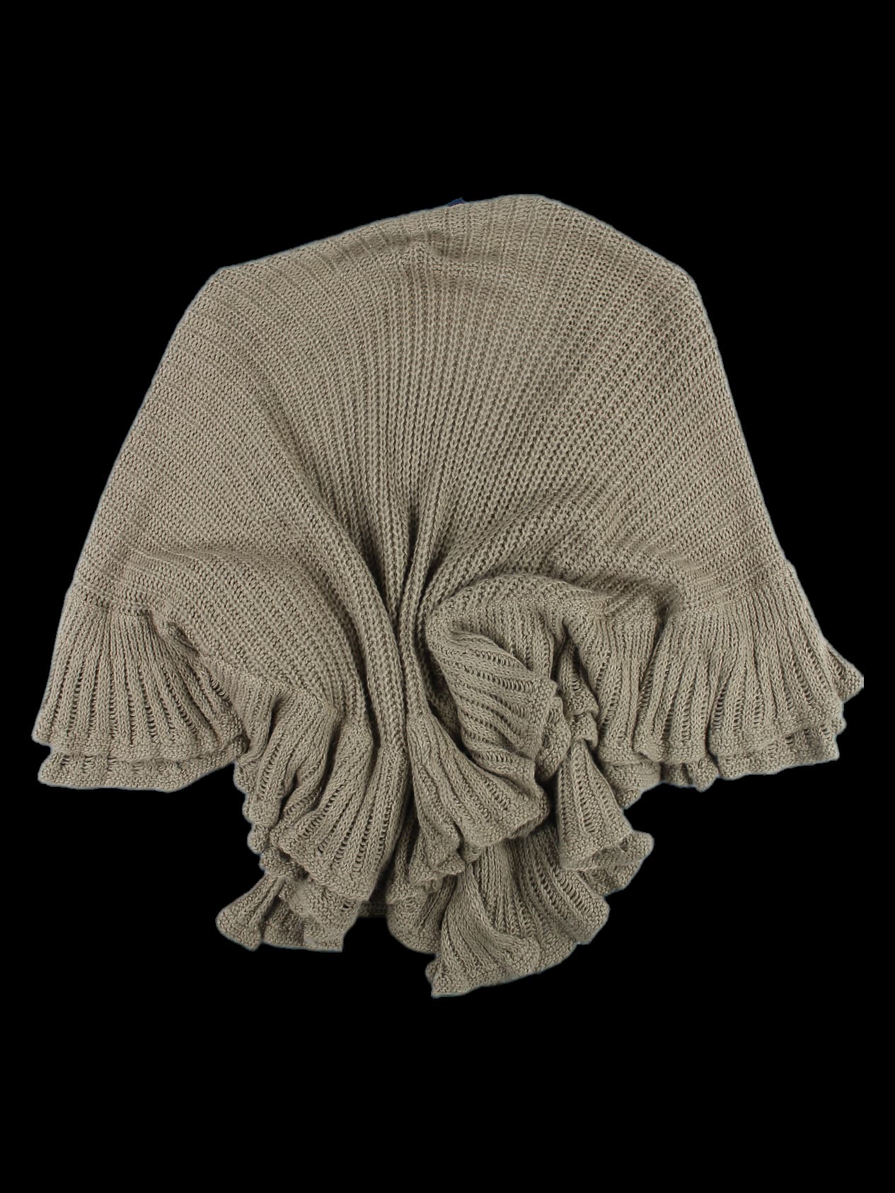 여성 니트 케이프