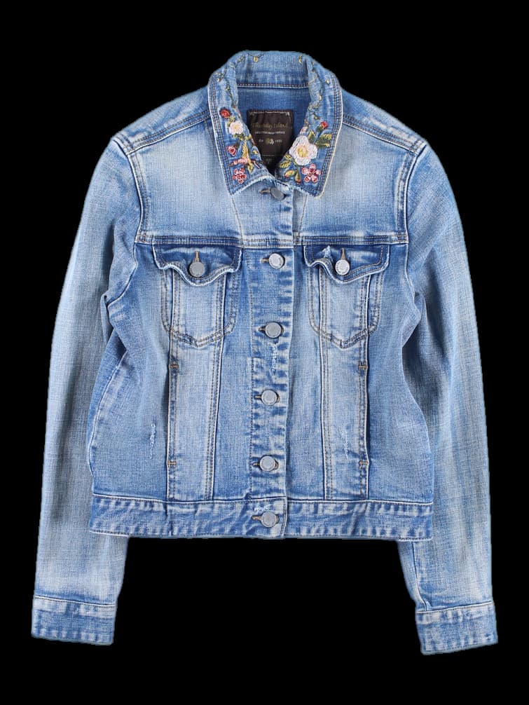 여성 데님 자켓