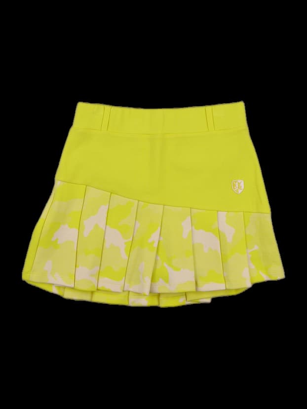 여성 플리츠 니트 스커트