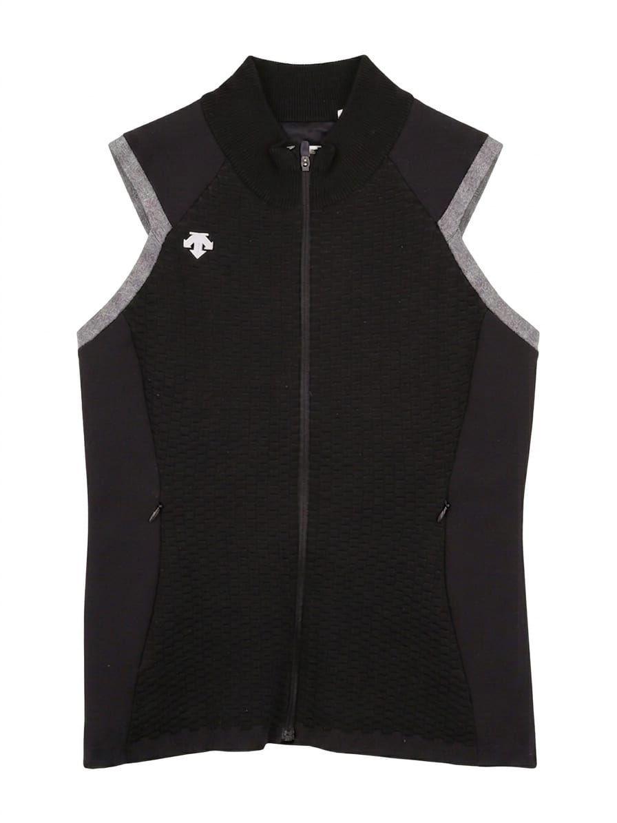 방풍 니트 집업 점퍼