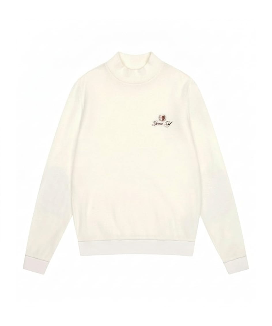 하이넥 티셔츠 우먼(WHITE)