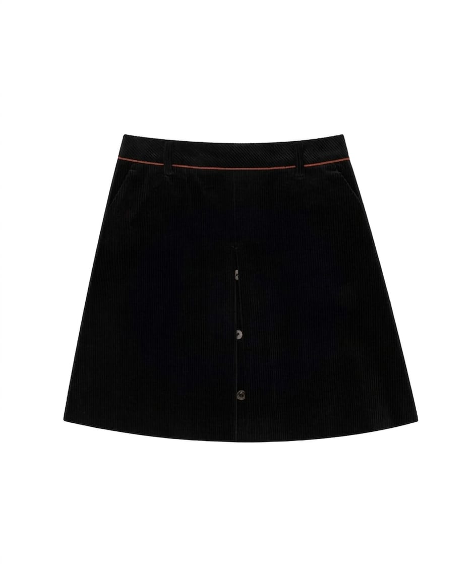 코듀로이 큐롯(BLACK)
