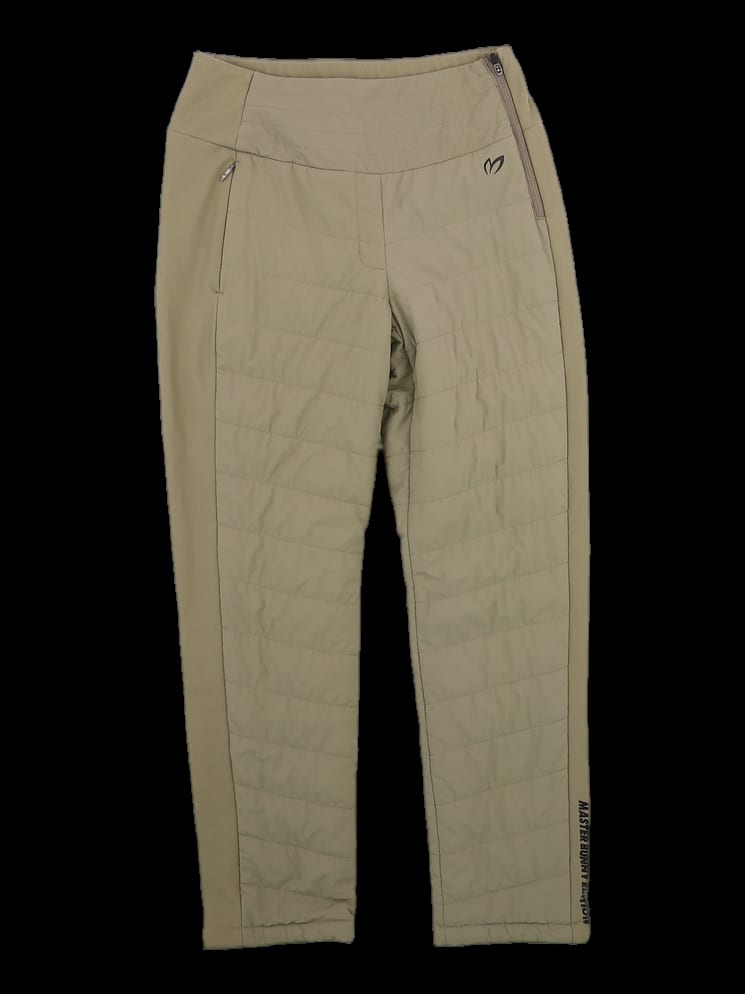 카키 하이브리드 패딩 긴바지