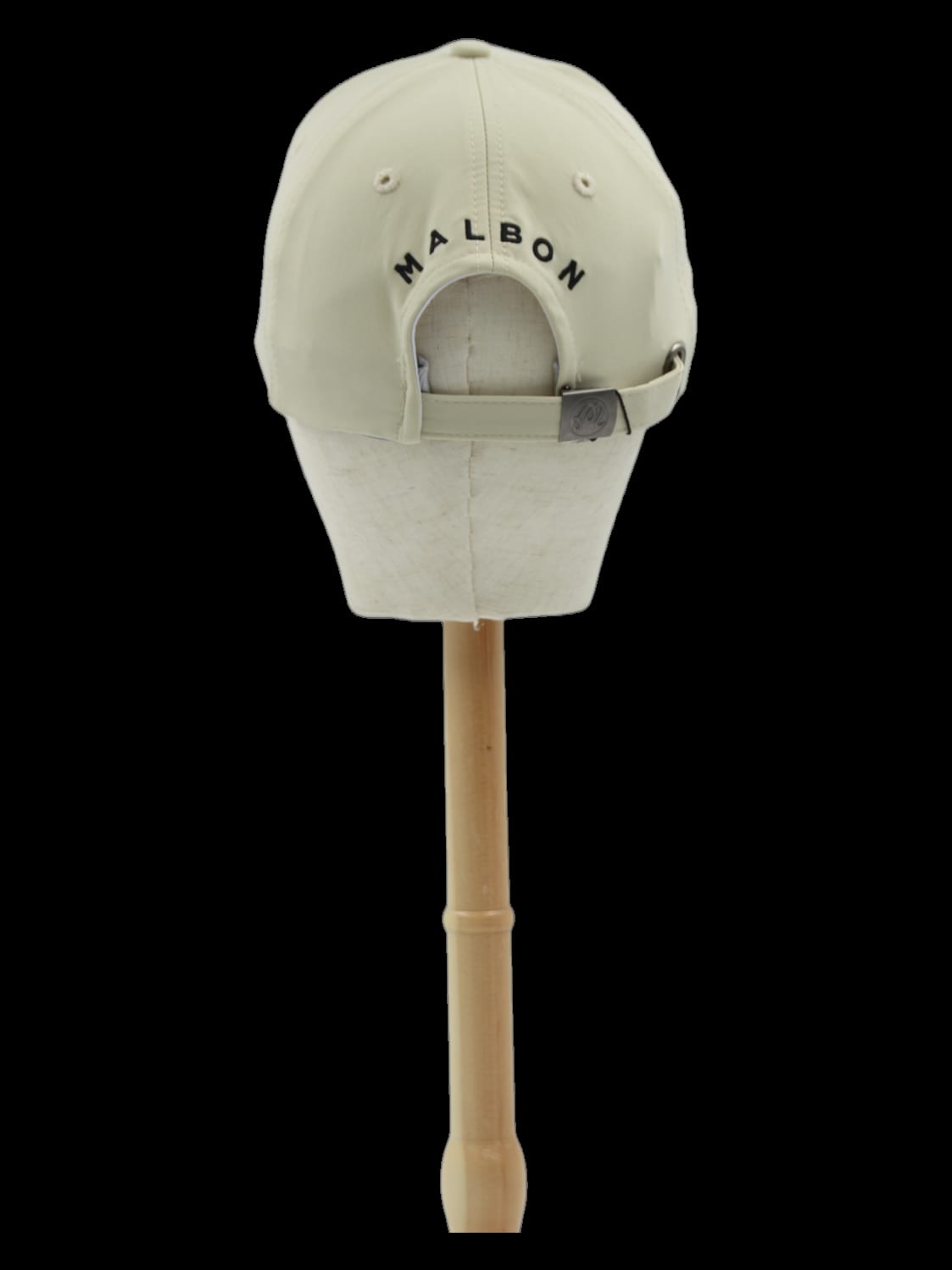 아이보리 로고 자수 볼캡