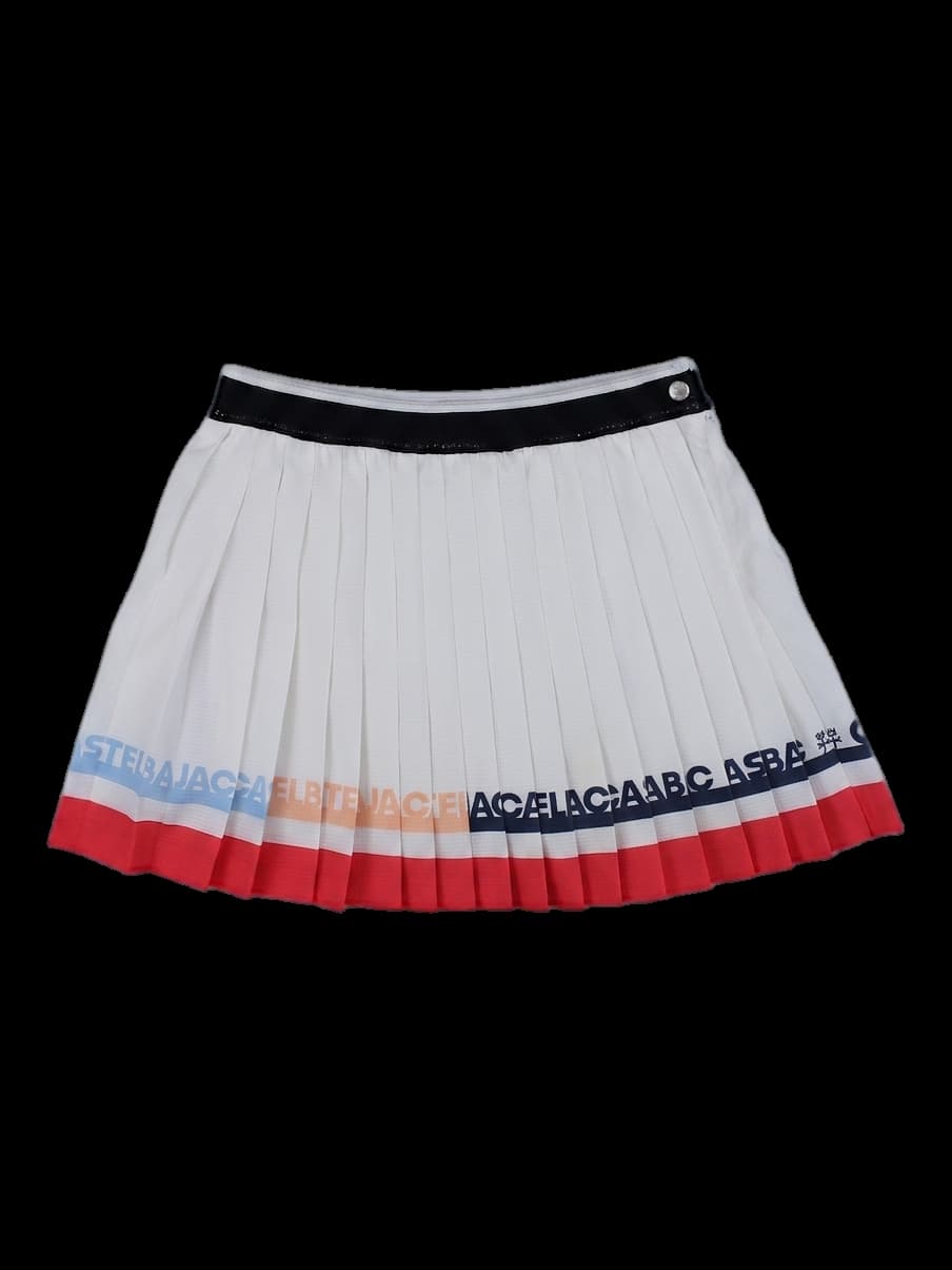 까스텔바작 여성 플리츠 스커트
