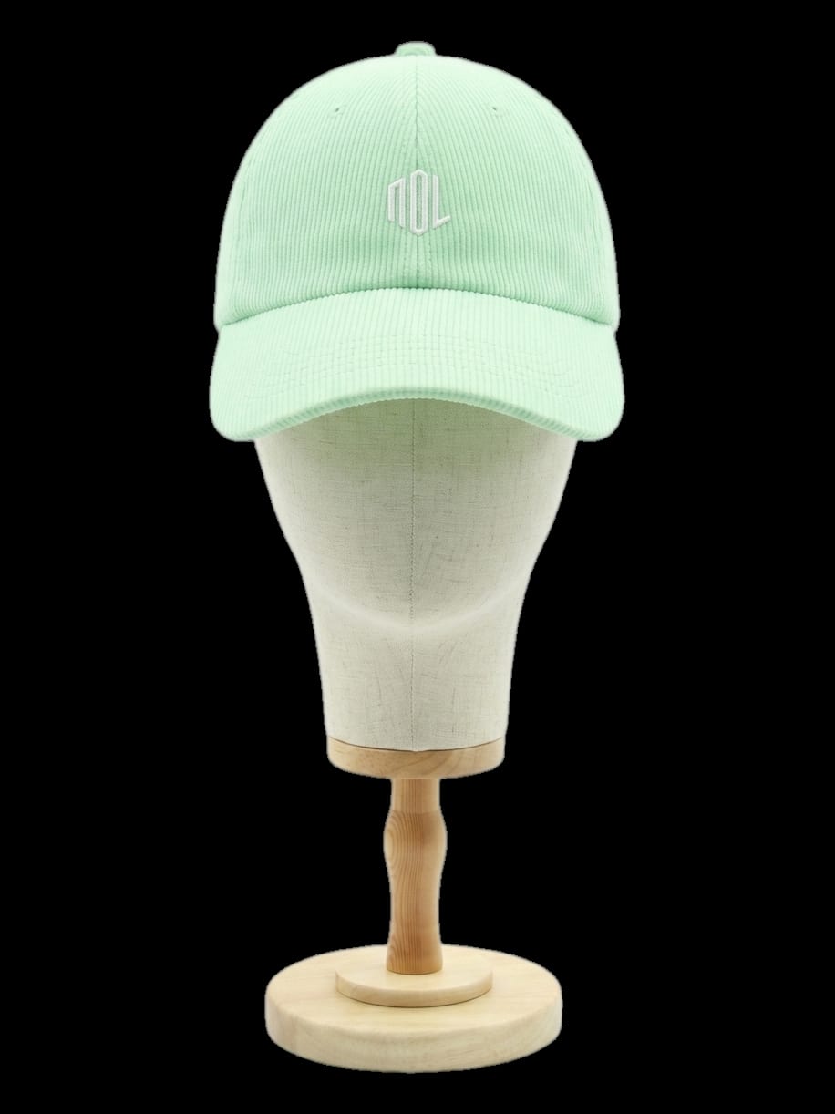 민트 로고 자수 메쉬 썬바이저